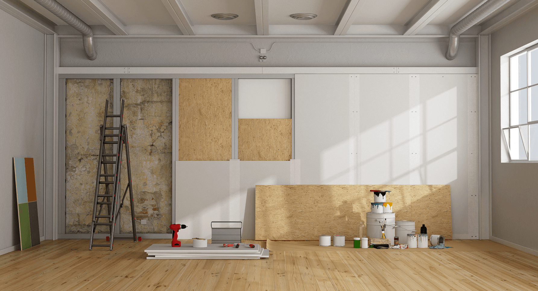 Stavební renovace interiéru