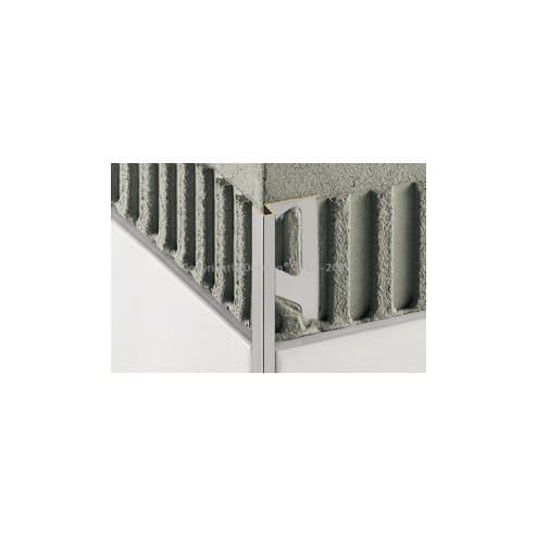 DECO - AE Ukon. profil Hl. elox stříbro mat, H=10mm, šířka: 6mm, délka: 2,5m