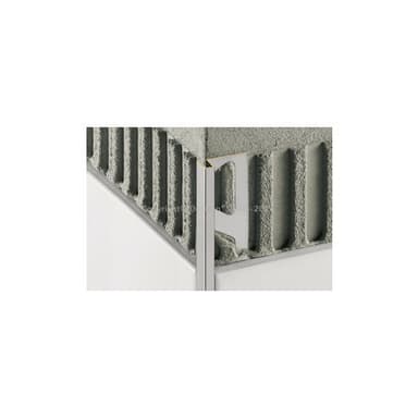 DECO - AE Ukon. profil Hl. elox stříbro mat, H=10mm, šířka: 6mm, délka: 2,5m 1