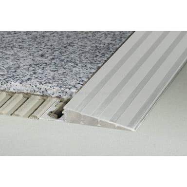 RENO-RAMP-AE Plynulý přechod. H=12,5mm, B=90mm, Hliník elox stříbro mat, délka: 2,5m 3