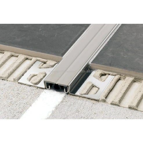 DILEX-KSBT20 Objekt. dilatace Hliník, H=8 mm, guma=20 mm - Šedá, délka 2,5 m
