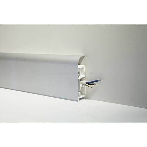 78010 97/8SF Sokl 80mm/22a23mm/+3zámky/Elox stříbro/200cm
