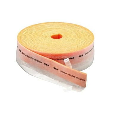 BEKOTEC-BRS/KF Obvodová páska s lep. patkou pro litý potěr, rozměry: 8x80 mm, role 25 m 2