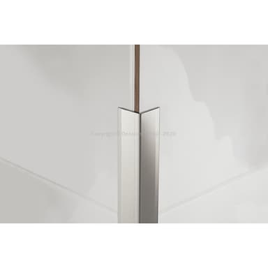 77130 775/SF Nárožník 50x50x1mm /Nerez kartáčovaný/270cm 3