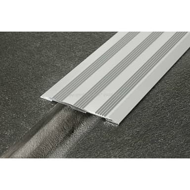 71855 GR/80/SF Přech.liš.plochá 80mm, vroubkovaná/Elox stříbro/270cm 1