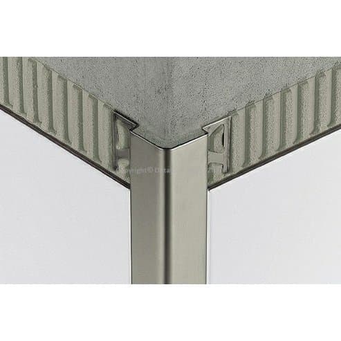 ECK-E Rohový profil H=6mm, Ušlechtilá ocel V2A, délka: 2,5m