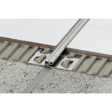 DILEX-EDP Dilatace H=10mm, šířka: 12mm, Ušlechtilá ocel V2A, délka: 2,5m 1