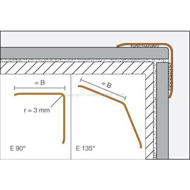 ECK-K Nárožník 15x15mm Ušlechtilá ocel V2A broušená, délka: 1,5m 4