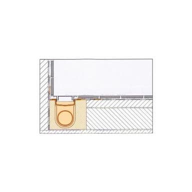 KERDI-LINE-H50 = Lin.odvodnění ušlech.ocel V4A, horizontální odtok, délka: 100cm 4