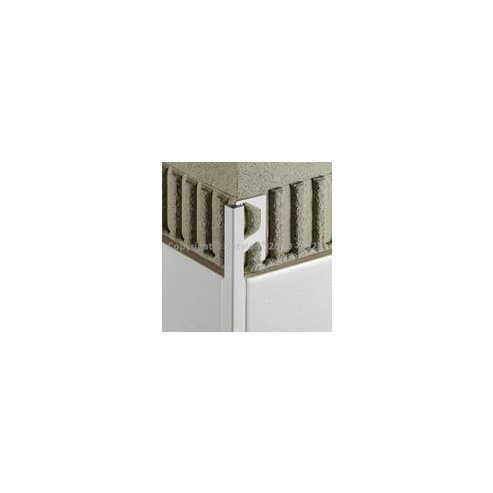 QUADEC-PQ Ukonč. PVC profil, H=10mm, 2.5m, barva: Sněhobílá
