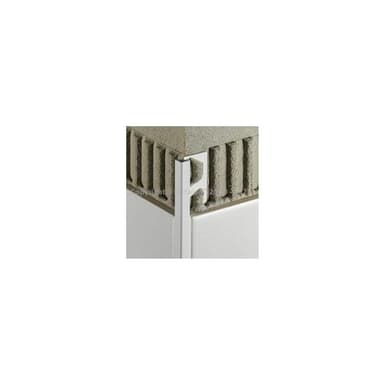 QUADEC-PQ Ukonč. PVC profil, H=12,5mm, 2.5m, barva: Sněhobílá 1