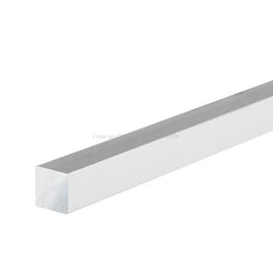 10394 Kutil/Prut 10x10mm/Elox stříbro/200cm 1