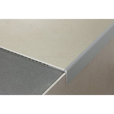 75388 75/F Schod.hrana vrtaná 35x30mm/3,5mm/Elox stříbro/340cm 2