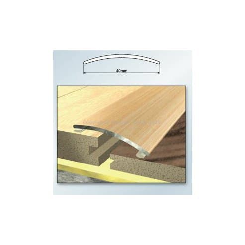 49160 40/1 Přech.lišta oblá, lepící 40mm /60 - Třešeň/ 90cm