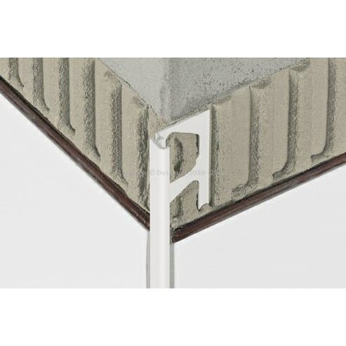 JOLLY-P Ukonč. PVC profil, H=4,5mm, 2.5m, barva: Bílá