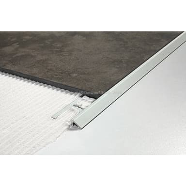 93175 PA/45 Ukonč.profil/náběh 4,5mm/Elox stříbro/270cm 3
