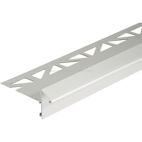 DURAL Balkonová lišta s parapetem, 13mm, 18mm, hliník, elox stříbro, 3m