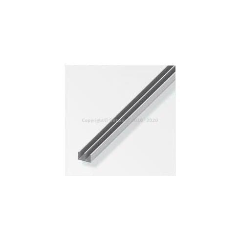 10232 UU-Profil 16x7mm 2m Hl. stříbro