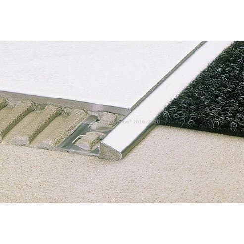 RENO-EU Náběh. přechod, H=8mm, Ušlechtilá ocel V2A, délka: 1,0m