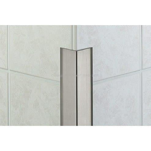 ECK-K Nárožník 15x15mm Ušlechtilá ocel V2A broušená, délka: 1,5m
